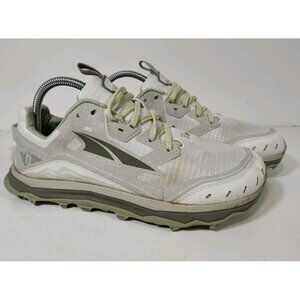 Altra Lone Peak 6 Trail Running Shoes Women's 9 White Green ALOA548E130
